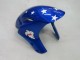 2004-2005 Honda CBR1000RR Motorcycle Fairings - White Blue Red Glossy Black Star EuroBet Lee