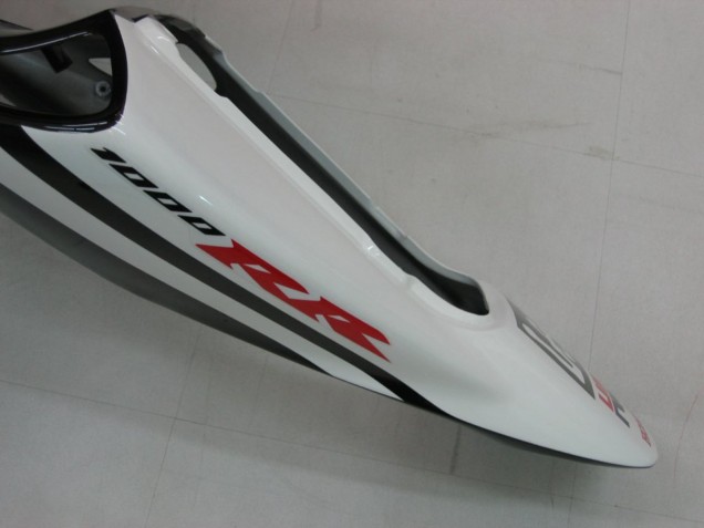 2004-2005 Honda CBR1000RR Motorcycle Fairings - White Blue Red Glossy Black Star EuroBet Lee