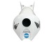2004-2005 Honda CBR1000RR Motorcycle Fairings - White Light Blue Yellow Black Konica Minolta