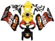 2004-2005 Honda CBR1000RR Motorcycle Fairings - Yellow Orange Glossy Black Repsol Rossi 46