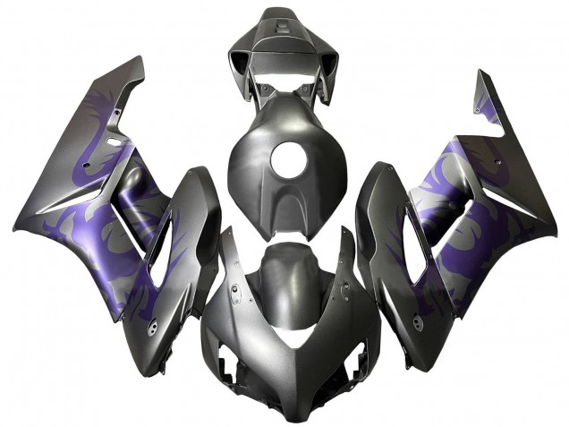 2004-2005 Honda CBR1000RR Motorcycle Fairing - Silver Purple