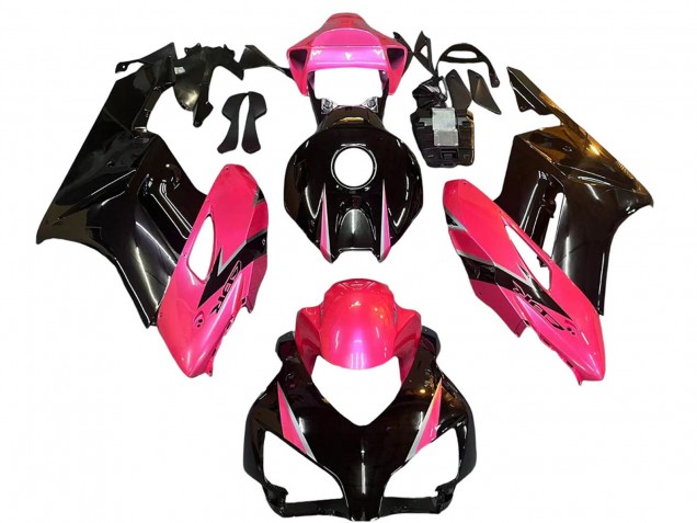 2004-2005 Honda CBR1000RR Motorcycle Fairings - Pink Glossy Black