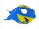 2004-2005 Honda CBR1000RR Motorcycle Fairings - Blue Yellow Glossy Black