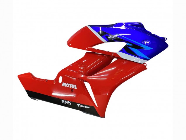 2004-2005 Honda CBR1000RR Motorcycle Fairings - Red Blue White Black Motul