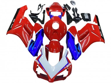 2004-2005 Honda CBR1000RR Motorcycle Fairings - Red Blue White Black Motul