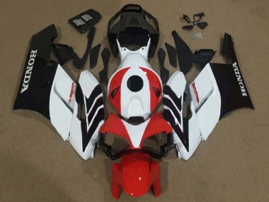 2004-2005 Honda CBR1000RR Motorcycle Fairing - White Red Matte Black