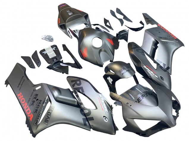 2004-2005 Honda CBR1000RR Motorcycle Fairings - Silver Repsol
