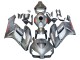 2004-2005 Honda CBR1000RR Motorcycle Fairings - Silver Repsol