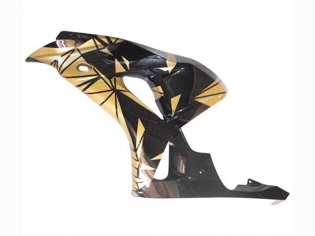 2006-2007 Honda CBR1000RR Motorcycle Fairings - Gold Glossy Black