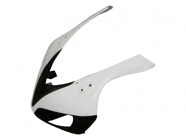 2006-2007 Honda CBR1000RR Motorcycle Fairing Kits - White Glossy Black