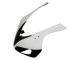 2006-2007 Honda CBR1000RR Motorcycle Fairing Kits - White Glossy Black