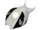 2006-2007 Honda CBR1000RR Motorcycle Fairing Kits - White Glossy Black