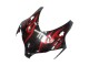 2008-2011 Honda CBR1000RR Motorcycle Fairing - Glossy Black Red Flame