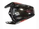 2008-2011 Honda CBR1000RR Motorcycle Fairing - Glossy Black Red Flame