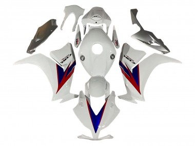 2012-2016 Honda CBR1000RR Motorcycle Fairings - White Red Blue HRC