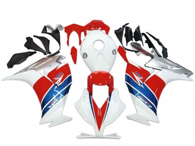 2012-2016 Honda CBR1000RR Motorcycle Fairings - White Silver Blue Red