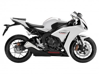 2012-2016 Honda CBR1000RR Motorcycle Fairings - White Matte Black