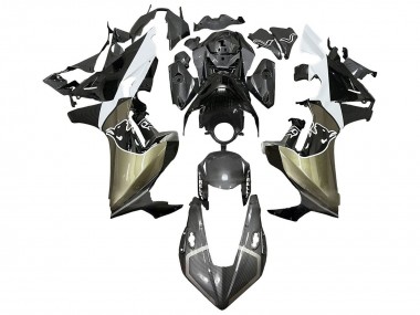2017-2023 Honda CBR1000RR Motorcycle Fairings - Grey White Black Carbon Fiber