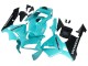 2003-2004 Honda CBR600RR Motorcycle Fairings - Light Blue Black