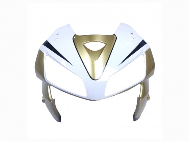 2005-2006 Honda CBR600RR Motorcycle Fairings - Gold White Black