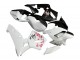 2005-2006 Honda CBR600RR Motorcycle Fairings - Black White with Cherry Blossom
