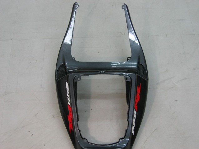 2005-2006 Honda CBR600RR Motorcycle Fairings - Black White Racing
