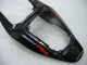 2005-2006 Honda CBR600RR Motorcycle Fairings - Glossy Black Grey Flame