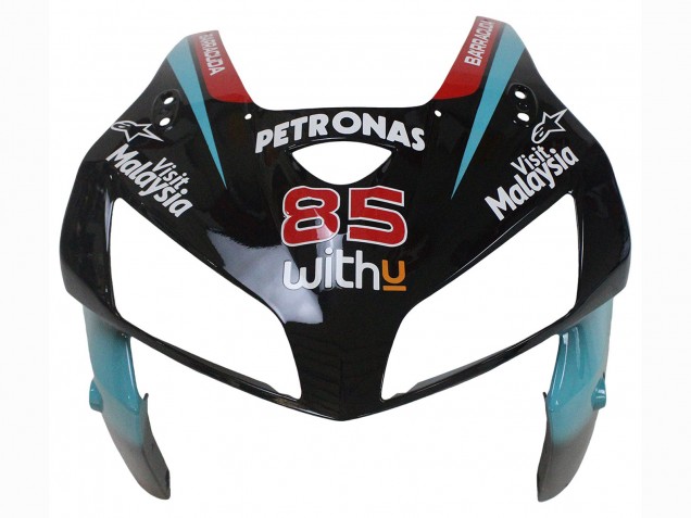 2005-2006 Honda CBR600RR Motorcycle Fairings - Light Blue Black 35