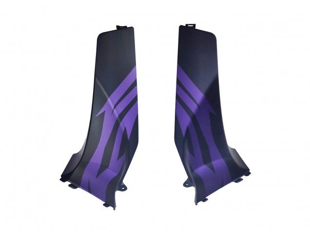 2005-2006 Honda CBR600RR Motorcycle Fairings - Matte Black Purple