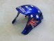 2005-2006 Honda CBR600RR Motorcycle Fairings - Red White Blue DENSO