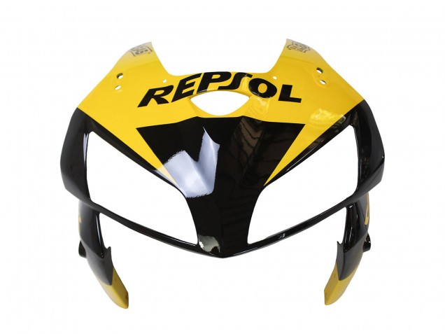 2005-2006 Honda CBR600RR Motorcycle Fairings - Yellow Black Repsol