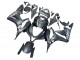 2007-2008 Honda CBR600RR Motorcycle Fairing - Matte Black White Repsol