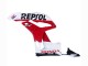2007-2008 Honda CBR600RR Motorcycle Fairings - White Yellow Red Repsol HRC