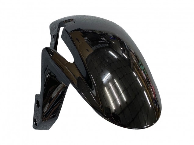 2009-2012 Honda CBR600RR Motorcycle Fairings - Glossy Black Matte Black
