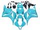 2009-2012 Honda CBR600RR Motorcycle Fairings - Light Blue Racing
