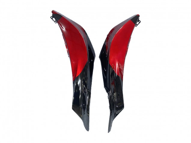2009-2012 Honda CBR600RR Motorcycle Fairings - Red Glossy Black