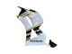 2013-2023 Honda CBR600RR Motorcycle Fairings - White Gold Glossy Black Repsol