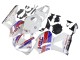 2013-2023 Honda CBR600RR Motorcycle Fairing - White Red Blue HRC
