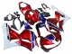 2013-2023 Honda CBR600RR Motorcycle Fairings - White Red Blue HRC