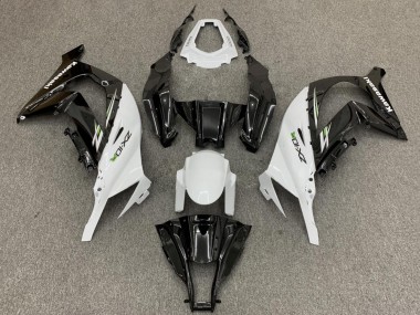 2011-2015 Kawasaki ZX10R Motorcycle Fairings - White Glossy Black Green