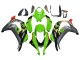 2016-2020 Kawasaki ZX10R Motorcycle Fairings - Green Red Grey
