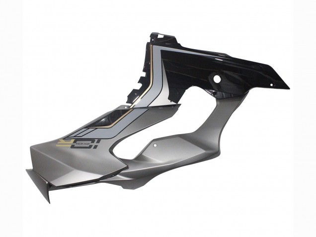 2021-2025 Kawasaki ZX10R Motorcycle Fairings - Black Grey Gold