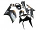 2003-2004 Kawasaki ZX6R Motorcycle Fairings - Matte Black Gold 636