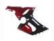 2005-2006 Kawasaki ZX6R Motorcycle Fairing - Red Glossy Black