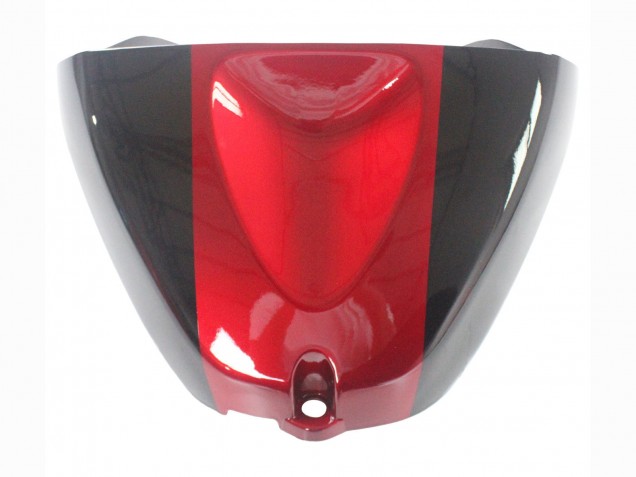 2005-2006 Kawasaki ZX6R Motorcycle Fairing - Red Glossy Black