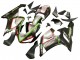 2005-2006 Kawasaki ZX6R Motorcycle Fairings - Black Silver Green Red K-26