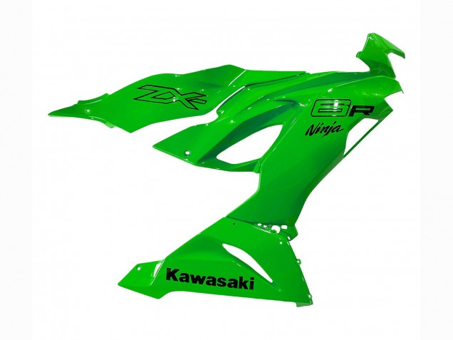 2019-2022 Kawasaki ZX6R Motorcycle Fairings - Green