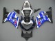 2000-2002 Suzuki GSXR1000 Motorcycle Fairing - White Blue Black Red