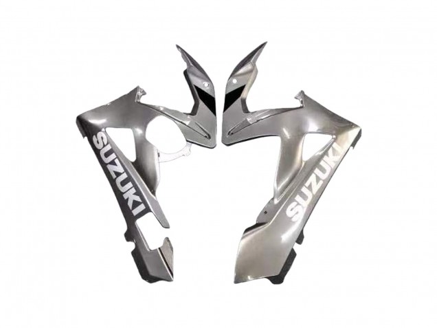 2005-2006 Suzuki GSXR 1000 Motorcycle Fairings - Glossy Black Grey