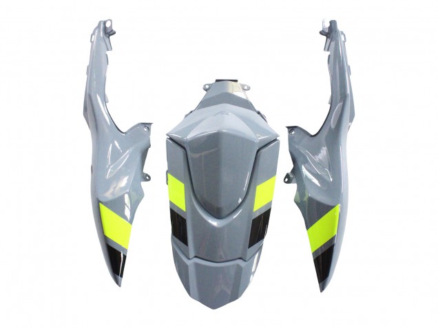 2009-2016 Suzuki GSXR 1000 Motorcycle Fairings - Grey Neon Yellow Black Motul